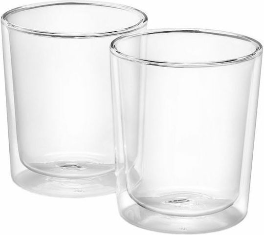 De'Longhi Σετ Ποτήρια από Γυαλί 400ml AS00001402 2τμχ