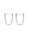 Sidirela Set of Glass Water Glasses 350ml 2 Pieces