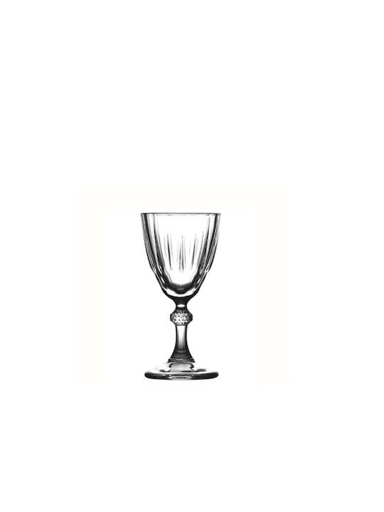 Diamond Set of Glasses made of Glass 6pcs