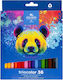 Creioane Triocolor Urs 36 Culori