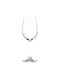 Ocean Madison Set of Glasses for White and Red Wine made of Glass in Red Colour 6 Pieces