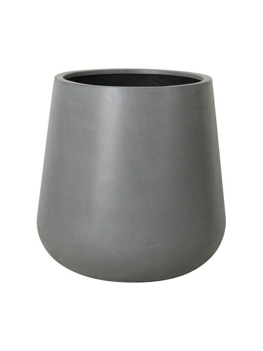 Harmony Marseille Pot Charcoal 44x44x46cm.
