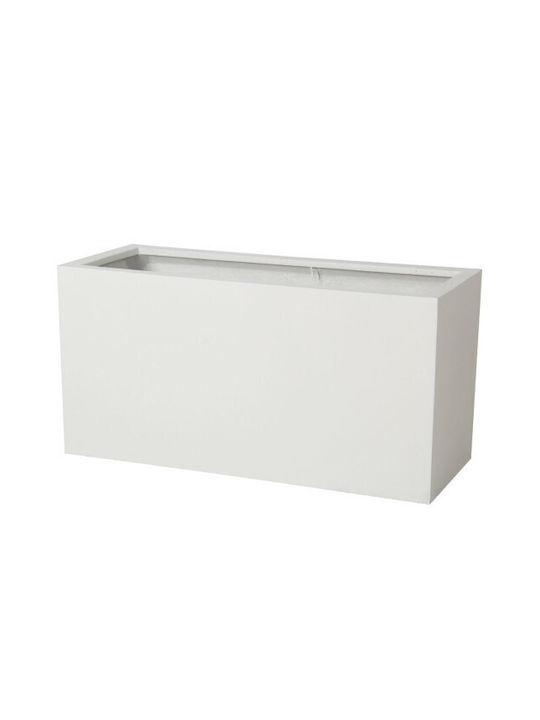 Harmony Monaco Blumenkasten Weiß 80x29x40cm