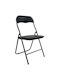 Padma Scaune Sala de mese Pliabile Negru 6buc 38x47x82buc