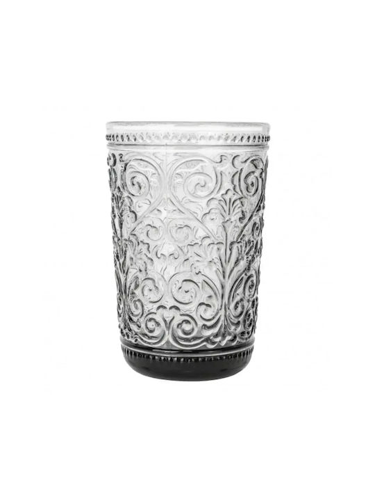 Cryspo Trio Tiero Set of Glasses Water made of Glass in Gray Color 410ml 6pcs