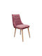 Sandra Dining Room Fabric Chair Rotten Apple 45x50x85cm 2pcs
