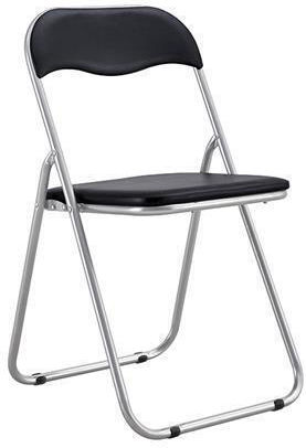 Bold Scaune Sala de mese Pliabile Negru 6buc 89x30x46buc