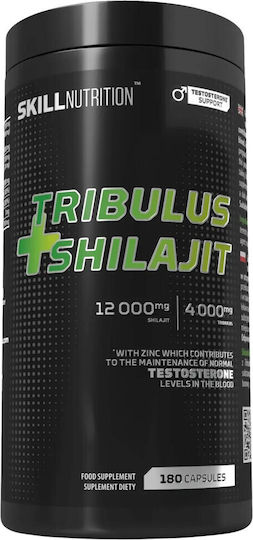Skill Nutrition Трибулус + Шилажит 180 Капсули