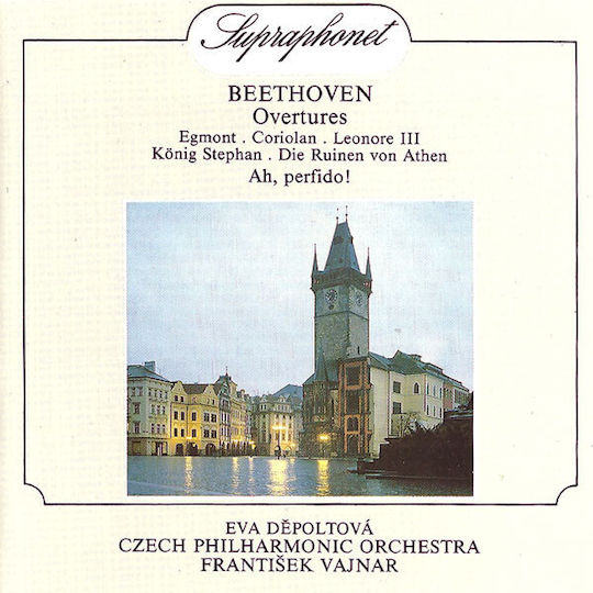 Beethoven* Eva Děpoltová Czech Philharmonic Orchestra* František Vajnar Overtures Cd
