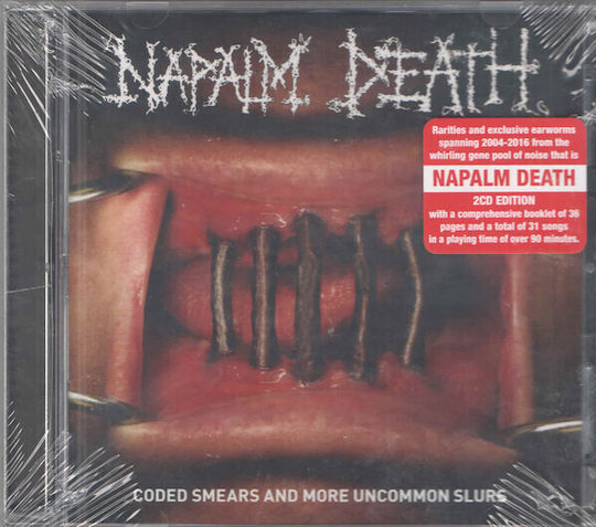 Napalm Death Coded Smears More Uncommon Slurs 2cd