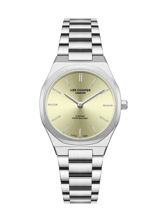 Lee Cooper Women's Watch with Silver Metal Brac...