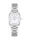Lee Cooper Γυναικείο Ρολόι 32.5mm Μπαταρίας με Ασημί Μεταλλικό Μπρασελέ