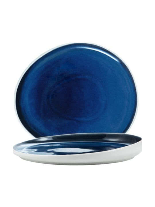 Le Coq Porcelaine Farfurie joasă din Porțelan Alb cu Diametru 16cm 4buc