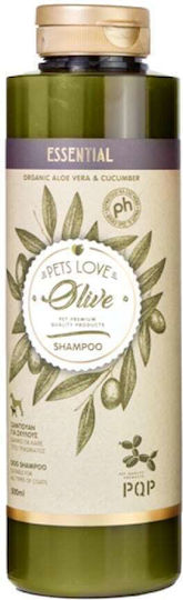 Pqp Dog Shampoo For All Coat Types Olive Oil Extract Olive Essential 500ml