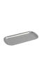 Espiel Snow Πιάτο Ρηχό Inox Ασημί με Διάμετρο 27cm 3τμχ