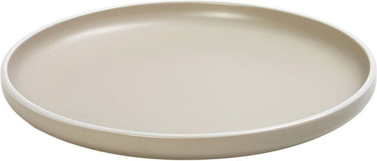 Espiel Mood Farfurie joasă Ceramică Bej cu Diametru 27.3cm 6buc