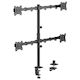 Sbox Desktop Stand for 4 Monitors up to 32" with Arm (LCD-352/4-3)