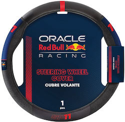 Oracle Red Bull Racing Κάλυμμα Τιμονιού Αυτοκινήτου με Διάμετρο 37εκ. Δερμάτινο Μαύρο