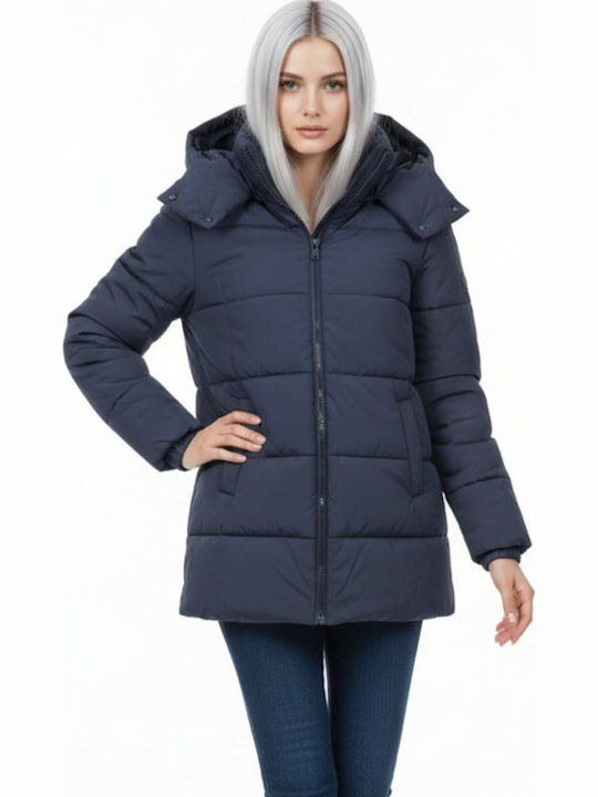 XT STUDIO Яке Puffer Blue