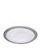 Espiel Roma Plate Shallow Ceramic Black 27cm 6pcs