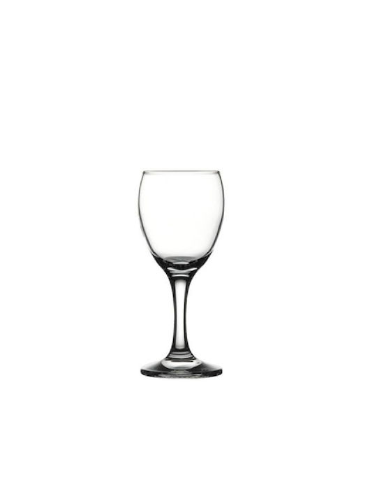 Espiel Imperial Set of Glasses White Wine / Cocktail/Drinking made of Glass in White Color 6pcs