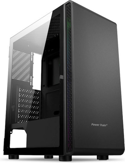 Power Train Carcasă PC Middle Tower Neagră