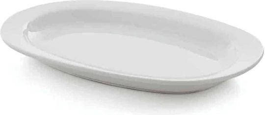 GTSA Plate Shallow made of Porcelain White with Diameter 22cm 8pcs