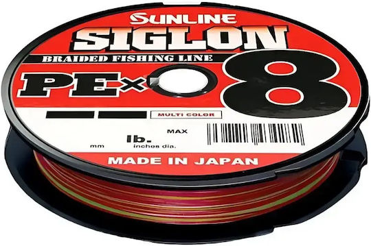 Sunline Siglon Pe×8 300m Multicolor Fishing Filament – 8 Strand Fresh and Saltwater 2.0