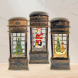 Decorative Illuminated Telephone Booth