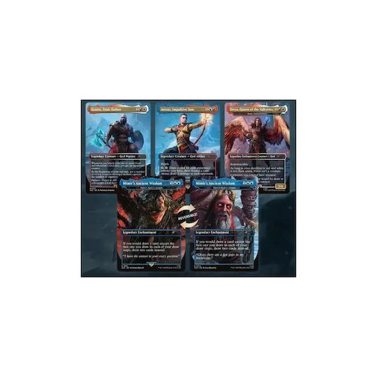 Magic Gathering Secret Lair X Sony God War Norse English Version Wocd51880000 170409 195166308494