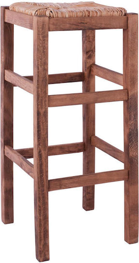 Bar Stool Walnut 37x37x80cm