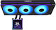 Lian Li HydroShift II Water Cooling AIO CPU with 3 120mm Fans and RGB Lighting