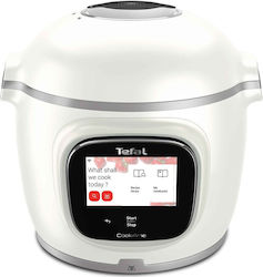 Tefal Cook4me Touch Pro Multifunktionskocher 1600W mit Kapazität 6Es Weißer