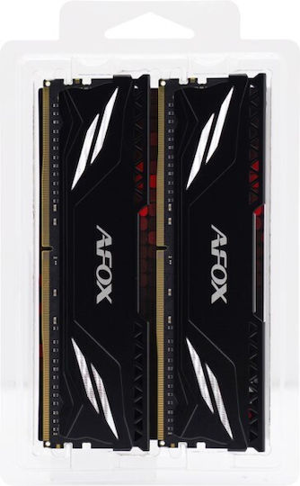 Afo RANK1 XMP2 DDR4 32GB RAM with 2x16GB Modules and Speed 3200 for Desktop