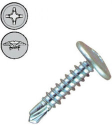 Fisco Selbstschneidend Gipskartonschraube Kreuzschlitz Verzinkt mit Durchmesser M3.5 und Länge 10mm 1000Stück