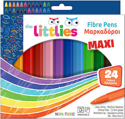 The Littlies Μαρκαδόροι 5mm Σετ 24 χρώματα The Littlies Μαρκαδόροι 5mm Σετ 24 χρώματα