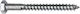 Goizper Coach Screw Galvanized DIN 571 with Length 6mm