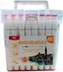 MG Toys Drawing Markers 1mm Double Tip Set 48pcs