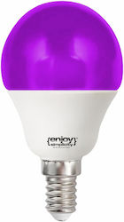 Elvhx LED 1.8W E14 Μωβ 10τμχ Elvhx LED 1.8W E14 Μωβ 10τμχ