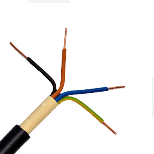 Netzkabel Nyy J1vv-u 4x4mm2 Schwarzes 100m