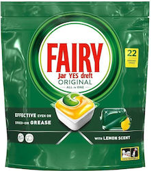 Fairy Original All In One Κάψουλες Πλυντηρίου Π...