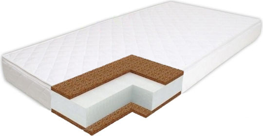 Smartic Ortopedic Saltea Pentru Patut cu Nucă de cocos & Latex 60cmx120cmx8cm Smartic Ortopedic Saltea Pentru Patut cu Nucă de cocos & Latex 60cmx120cmx8cm