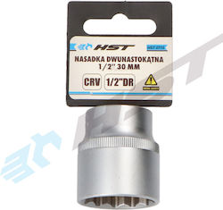 HST Tools Карудаки Многостен с Каре Приемник 1/2" Диаметър 30mm 1бр