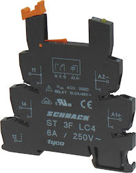 Bază Șină 1p Releu Slim Neagră St3flc4 Tyc Bucăți 10 01.078.0081 Bază Șină 1p Releu Slim Neagră St3flc4 Tyc Bucăți 10 01.078.0081
