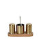 Espiel Set Sare și Piper Inox 3buc