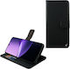Volte-Tel Book Synthetic Leather / Silicone Black (Redmi 15C)