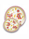 Nava White Porcelain Dinnerware Set 6pcs