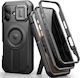 Dexnor 360 Vollschutz Metallisch Schwarz (iPhone 17)
