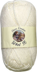 Fir De Tricotat Casa Firelor Din Lână 95 100% Lână 50 G – 95 M Fabricat În România – Culoare Alb Crem Fir De Tricotat Casa Firelor Din Lână 95 100% Lână 50 G – 95 M Fabricat În România – Culoare Alb Crem