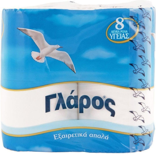 Glaros Toilettenpapier 2 Blätter 8 Packungen 5200107430037